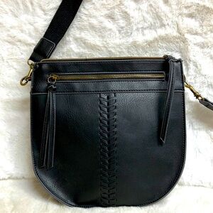 Time & True Black Handbag